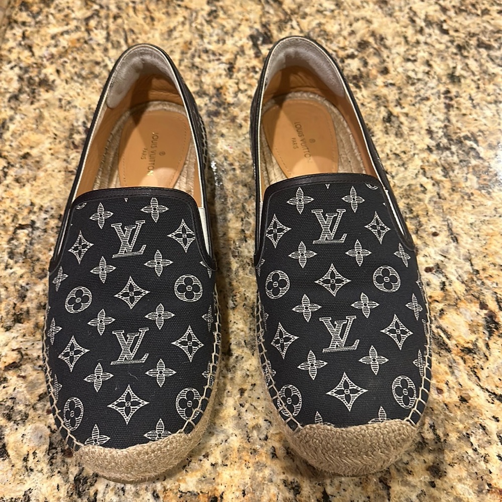 Louis Vuitton
Canvas Printed Espadrilles
Size: 9